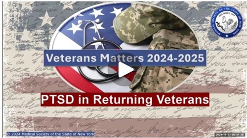 Veterans Matters 2024-2025 - PTSD in Returning Veterans