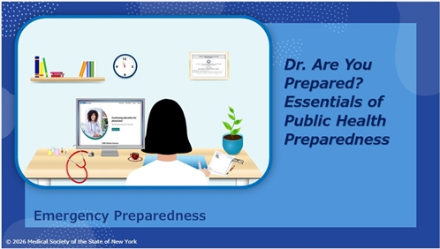 Emergency Preparedness: Dr. Are You Prepared? Essentials of Public Health Preparedness